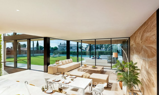 Luxueuze off-plan designervilla te koop in een beveiligde urbanisatie in Nueva Andalucia, Marbella 776149 