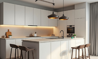 Luxueuze off-plan designervilla te koop in een beveiligde urbanisatie in Nueva Andalucia, Marbella 776152 