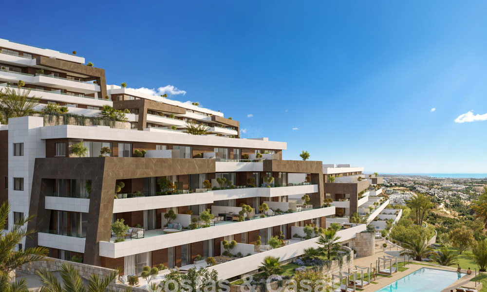 Exclusief project van moderne appartementen te koop op de New Golden Mile tussen Marbella en Estepona 776153