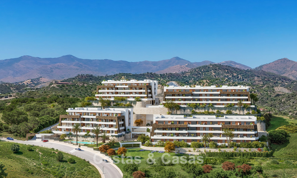 Exclusief project van moderne appartementen te koop op de New Golden Mile tussen Marbella en Estepona 776154