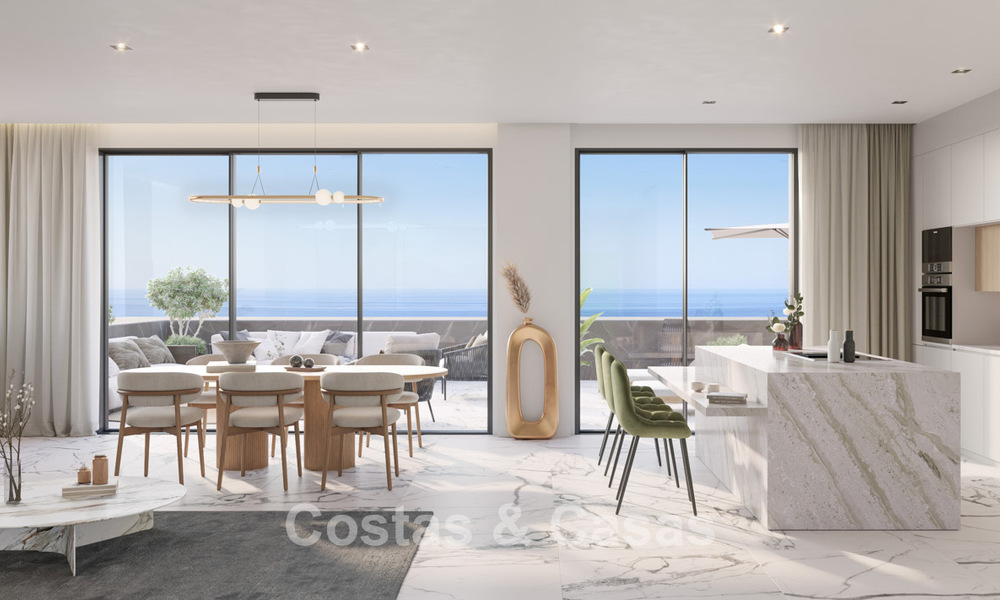 Exclusief project van moderne appartementen te koop op de New Golden Mile tussen Marbella en Estepona 776156