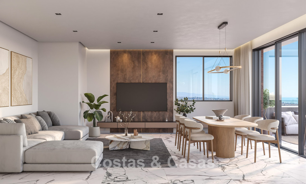 Exclusief project van moderne appartementen te koop op de New Golden Mile tussen Marbella en Estepona 776160