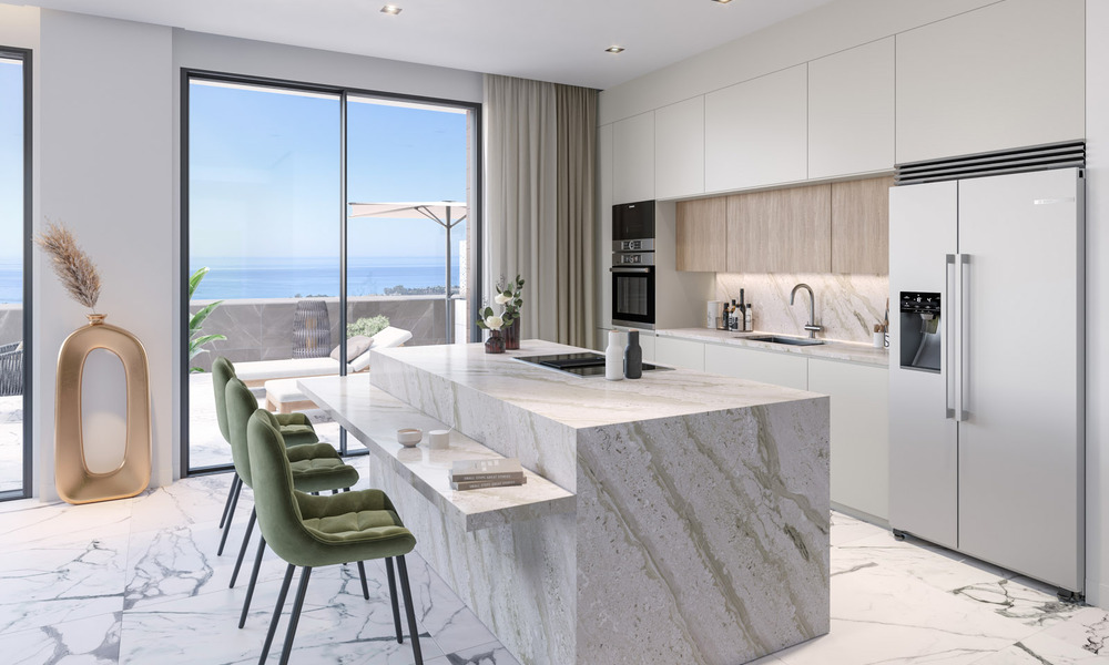 Exclusief project van moderne appartementen te koop op de New Golden Mile tussen Marbella en Estepona 776162