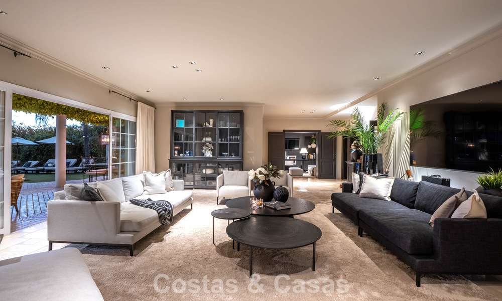 Instapklare luxevilla met een moderne mediterrane bouwstijl te koop in Nueva Andalucia’s golfvallei, Marbella 776258