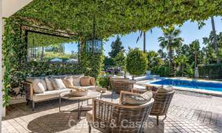 Instapklare luxevilla met een moderne mediterrane bouwstijl te koop in Nueva Andalucia’s golfvallei, Marbella 776304 