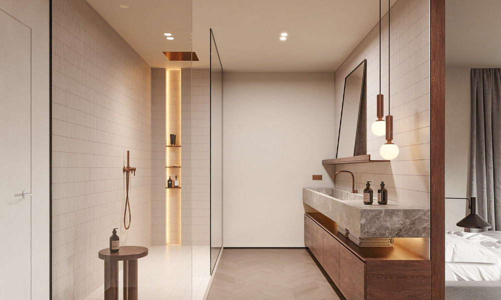 Modern gerenoveerd duplex penthouse te koop, op korte afstand van voorzieningen in Nueva Andalucia’s golfvallei, Marbella 776311