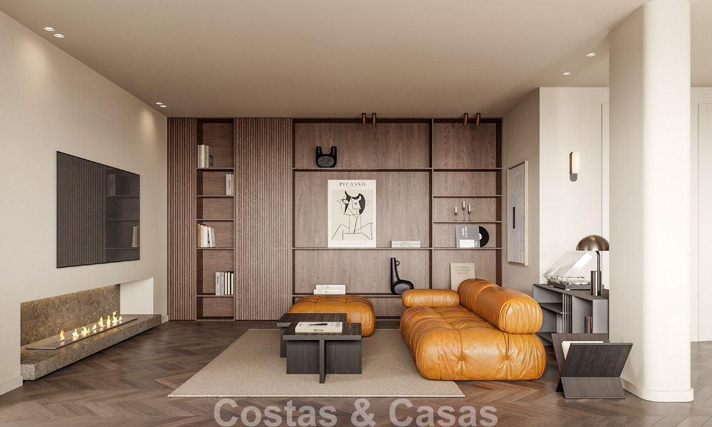 Modern gerenoveerd duplex penthouse te koop, op korte afstand van voorzieningen in Nueva Andalucia’s golfvallei, Marbella 776321