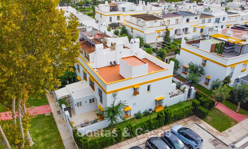 Halfvrijstaande woning te koop op enkele meters van het strand op de Golden Mile van Marbella 776451