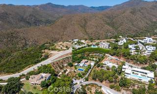 Luxueuze villa in mediterrane stijl te koop in een gated community omgeven door natuur in Marbella - Benahavis 805706 