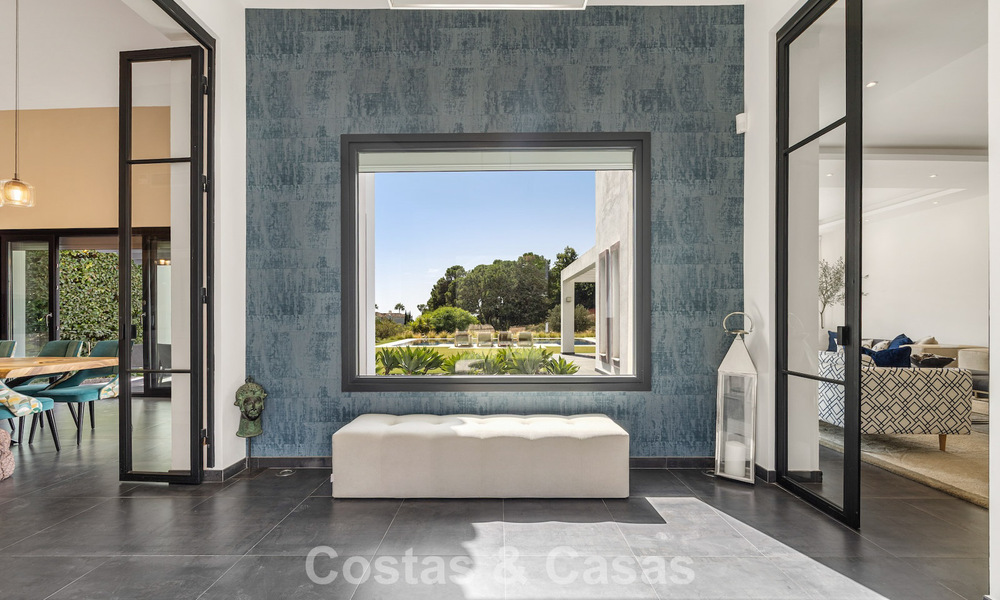 Luxueuze villa in mediterrane stijl te koop in een gated community omgeven door natuur in Marbella - Benahavis 805712