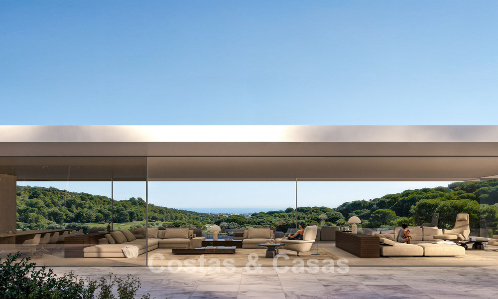 Spectaculair meesterwerk met futuristisch ontwerp te koop, in een permanent bewaakte gemeenschap van Sotogrande, Costa del Sol 776657