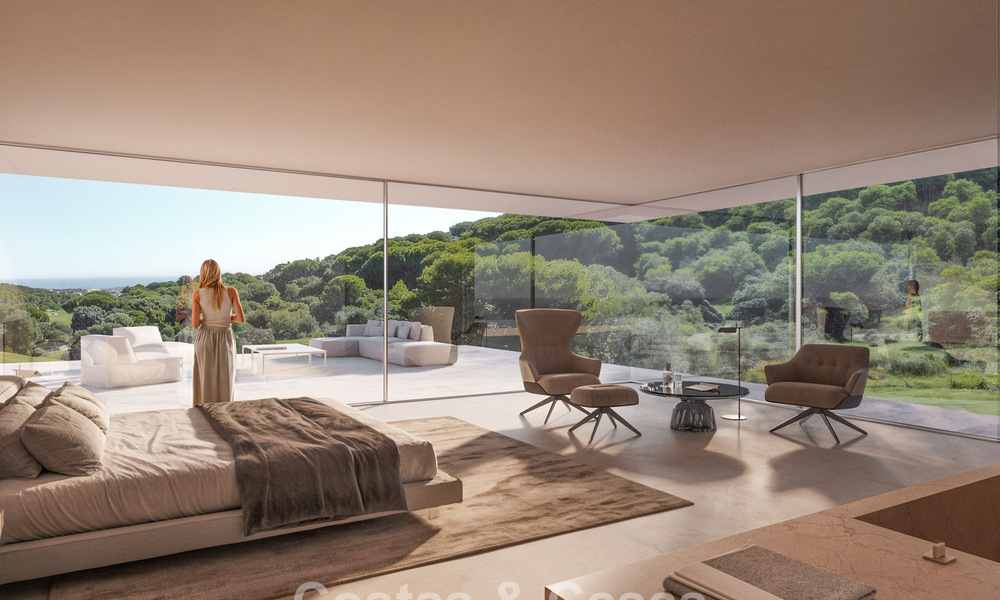 Spectaculair meesterwerk met futuristisch ontwerp te koop, in een permanent bewaakte gemeenschap van Sotogrande, Costa del Sol 776661