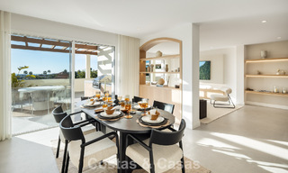 Luxueus gerenoveerd penthouse met panoramisch zeezicht te koop in Nueva Andalucia, Marbella 776797 