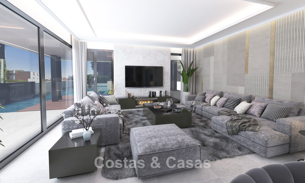 Project met design luxevilla, te koop in een van de meest gewilde gebieden in Fuengirola, Costa del Sol 776736