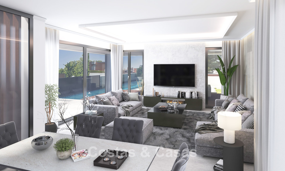 Project met design luxevilla, te koop in een van de meest gewilde gebieden in Fuengirola, Costa del Sol 776737