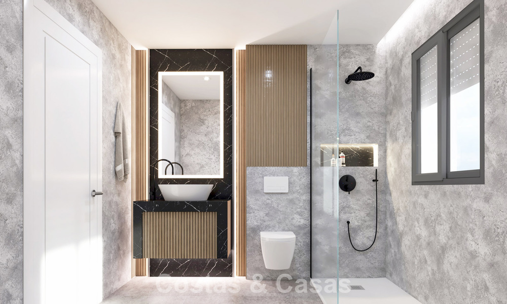 Project met design luxevilla, te koop in een van de meest gewilde gebieden in Fuengirola, Costa del Sol 776740
