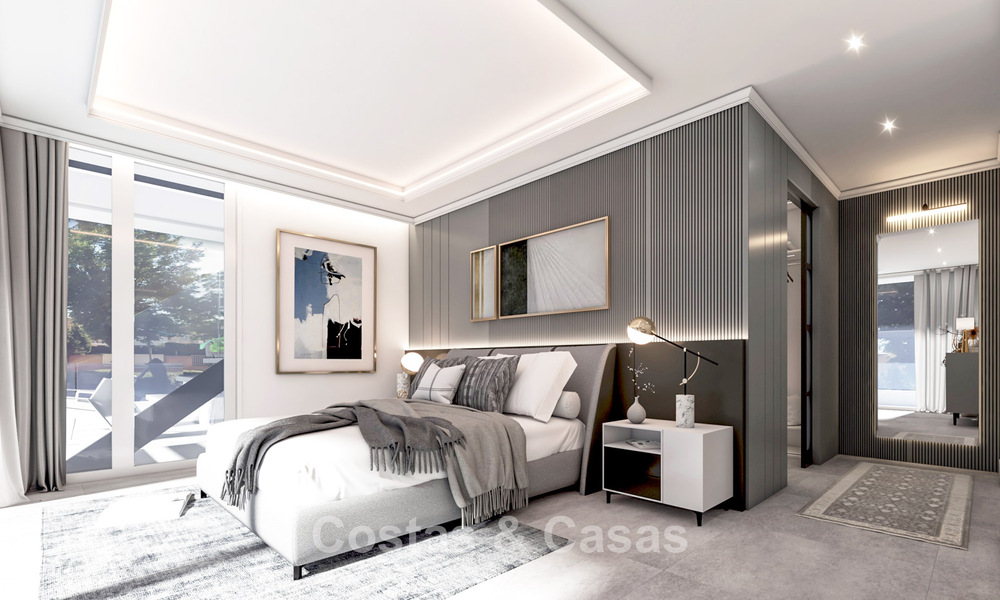 Project met design luxevilla, te koop in een van de meest gewilde gebieden in Fuengirola, Costa del Sol 776748
