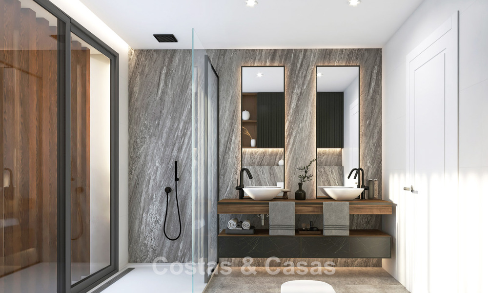 Project met design luxevilla, te koop in een van de meest gewilde gebieden in Fuengirola, Costa del Sol 776750