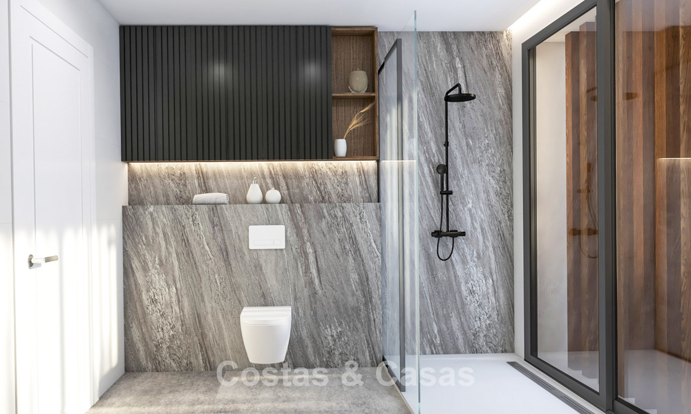 Project met design luxevilla, te koop in een van de meest gewilde gebieden in Fuengirola, Costa del Sol 776751
