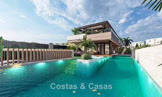 Project met design luxevilla, te koop in een van de meest gewilde gebieden in Fuengirola, Costa del Sol 776752 