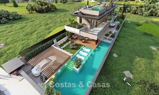 Project met design luxevilla, te koop in een van de meest gewilde gebieden in Fuengirola, Costa del Sol 776756 