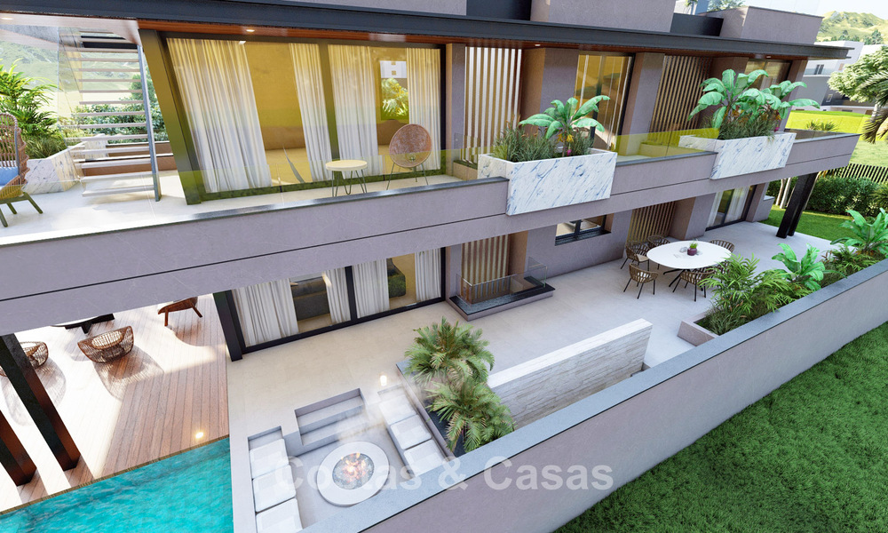 Project met design luxevilla, te koop in een van de meest gewilde gebieden in Fuengirola, Costa del Sol 776759