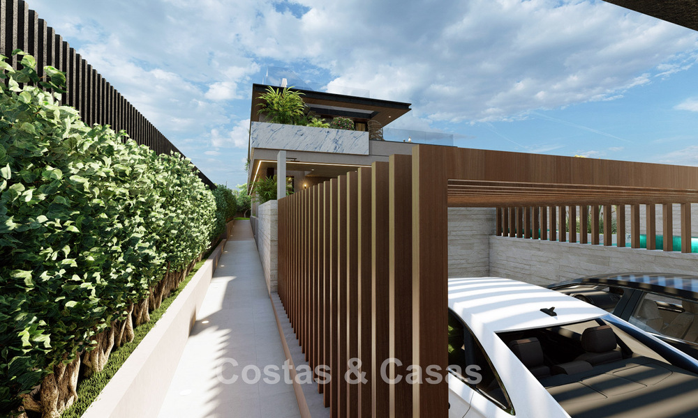 Project met design luxevilla, te koop in een van de meest gewilde gebieden in Fuengirola, Costa del Sol 776760