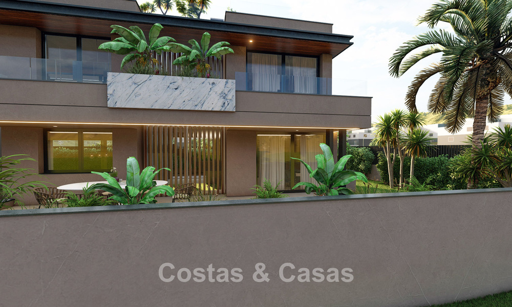 Project met design luxevilla, te koop in een van de meest gewilde gebieden in Fuengirola, Costa del Sol 776762