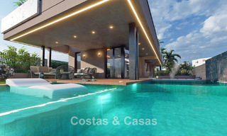 Project met design luxevilla, te koop in een van de meest gewilde gebieden in Fuengirola, Costa del Sol 776763 