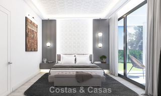Project met design luxevilla, te koop in een van de meest gewilde gebieden in Fuengirola, Costa del Sol 776765 