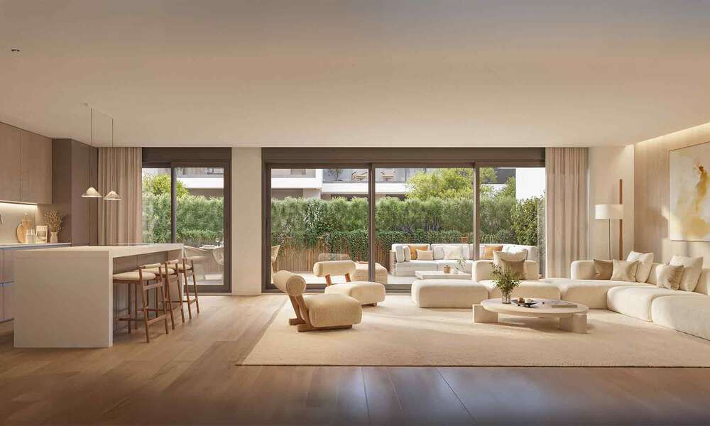 Stijlvolle nieuwbouwappartementen te koop op loopafstand van alle voorzieningen en het strand in Nueva Andalucia, Marbella 776784