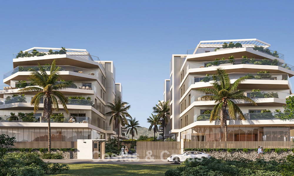 Nieuw op de markt. Stijlvolle boutique appartementen te koop dicht bij alle voorzieningen in Mijas Costa, Costa del Sol 776804