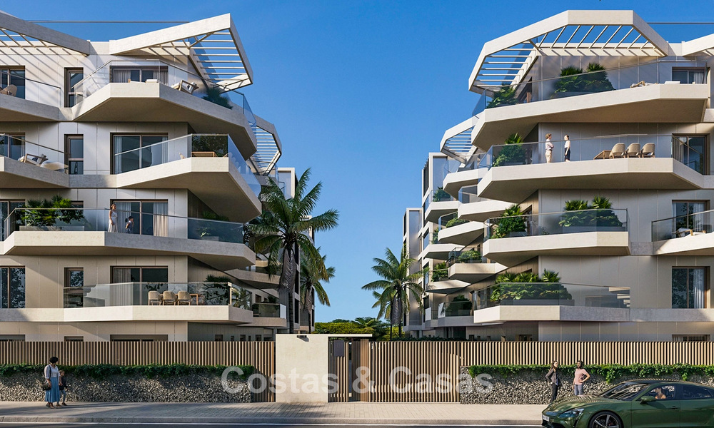 Nieuw op de markt. Stijlvolle boutique appartementen te koop dicht bij alle voorzieningen in Mijas Costa, Costa del Sol 776808