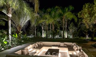 Gerenoveerde moderne luxevilla te koop in een prestigieuze woonwijk in Marbella Oost 777038 