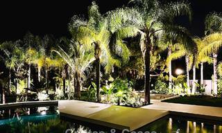 Gerenoveerde moderne luxevilla te koop in een prestigieuze woonwijk in Marbella Oost 777040 