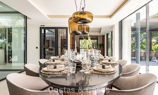 Gerenoveerde moderne luxevilla te koop in een prestigieuze woonwijk in Marbella Oost 777043 