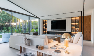 Gerenoveerde moderne luxevilla te koop in een prestigieuze woonwijk in Marbella Oost 777054 