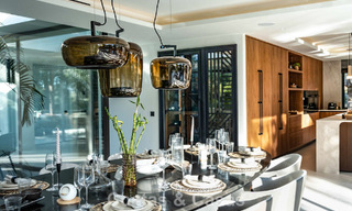 Gerenoveerde moderne luxevilla te koop in een prestigieuze woonwijk in Marbella Oost 777060 