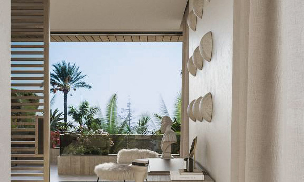 Bouwgrond met geavanceerd villaproject te koop dicht bij alle voorzieningen op de befaamde Golden Mile van Marbella 777091
