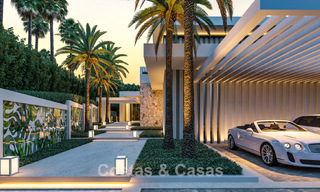 Bouwgrond + innovatief bouwproject te koop in de golfvallei van Nueva Andalucia, Marbella 777427 