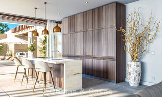 Off-plan luxevilla met modern design te koop in een vijfsterren golfresort in Marbella - Benahavis 777420 