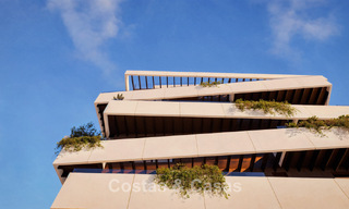 6 luxueuze duplex penthouses met open zeezicht te koop direct aan de strandboulevard van Malaga centrum 777519 