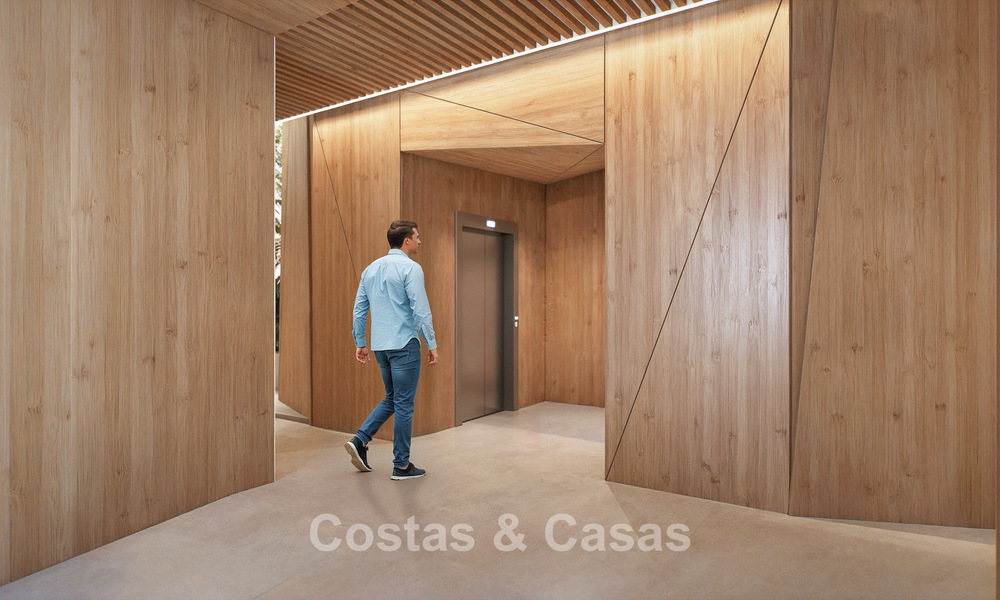 6 luxueuze duplex penthouses met open zeezicht te koop direct aan de strandboulevard van Malaga centrum 777535