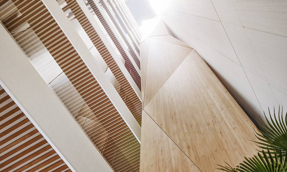 6 luxueuze duplex penthouses met open zeezicht te koop direct aan de strandboulevard van Malaga centrum 777538