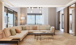6 luxueuze duplex penthouses met open zeezicht te koop direct aan de strandboulevard van Malaga centrum 777541 
