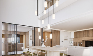 6 luxueuze duplex penthouses met open zeezicht te koop direct aan de strandboulevard van Malaga centrum 777542 