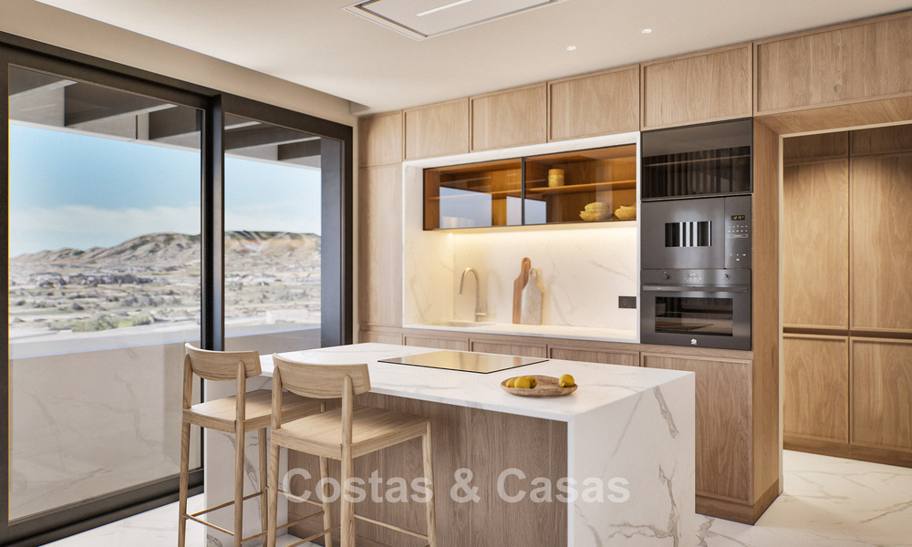 6 luxueuze duplex penthouses met open zeezicht te koop direct aan de strandboulevard van Malaga centrum 777544