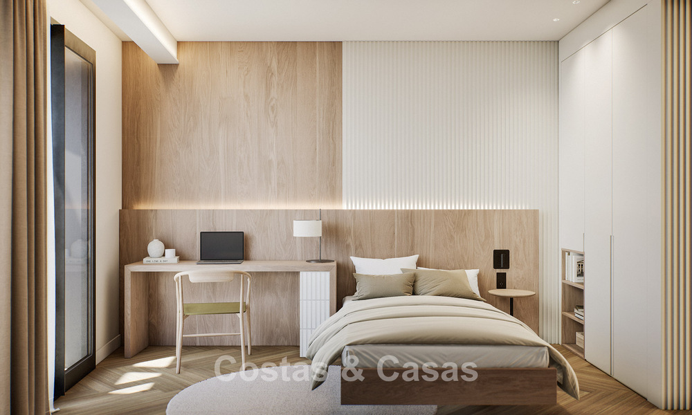 6 luxueuze duplex penthouses met open zeezicht te koop direct aan de strandboulevard van Malaga centrum 777548