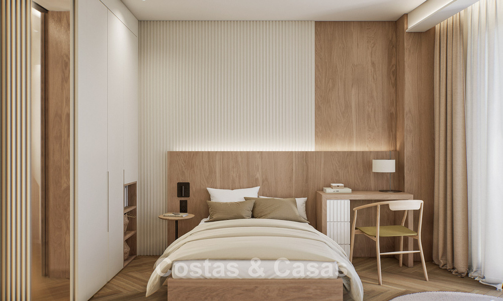 6 luxueuze duplex penthouses met open zeezicht te koop direct aan de strandboulevard van Malaga centrum 777550