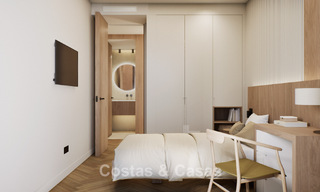 6 luxueuze duplex penthouses met open zeezicht te koop direct aan de strandboulevard van Malaga centrum 777551 